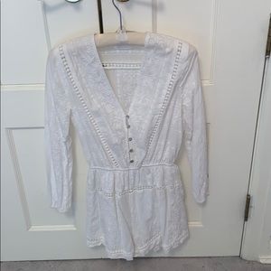 White Zimmerman Romper